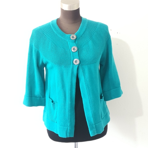 Kenneth Cole Reaction Sweater Cardigan - Picture 1 of 8